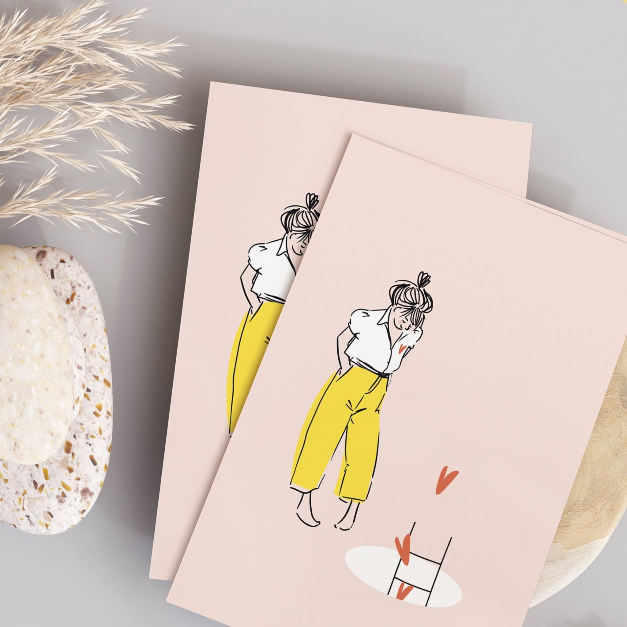 MY LOVELY THING - Carte Zelie Love Heart - Lili Margaret