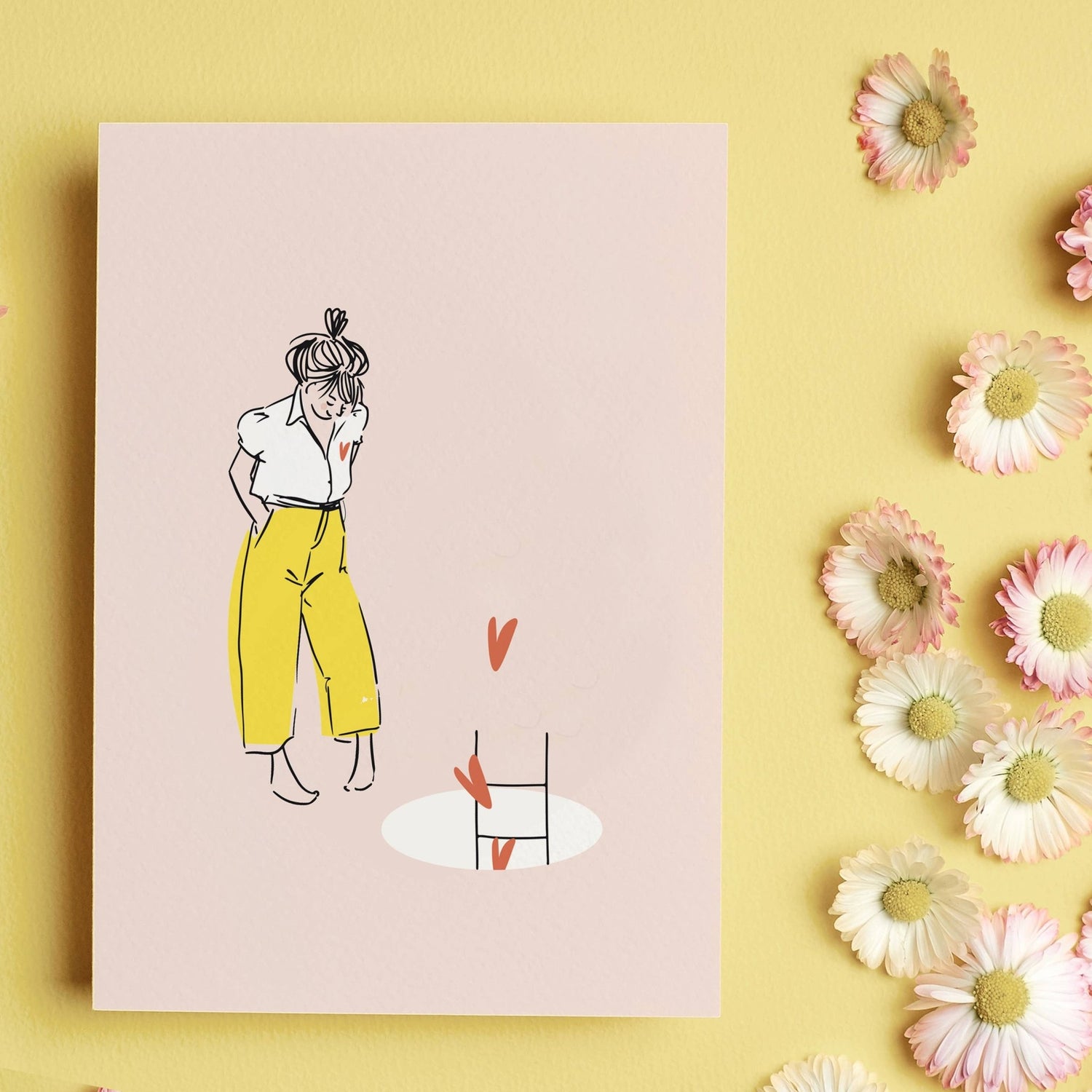 MY LOVELY THING - Carte Zelie Love Heart - Lili Margaret