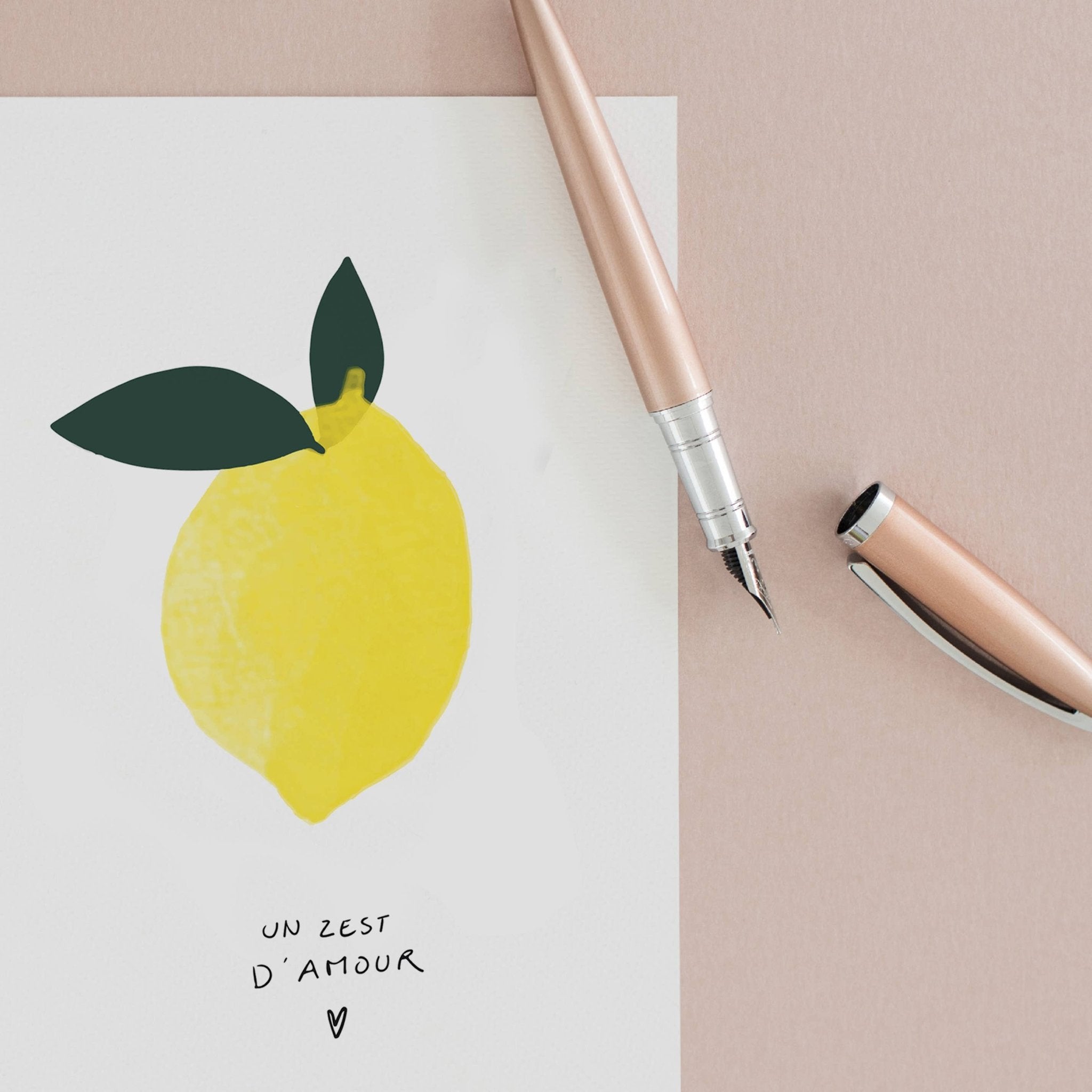 MY LOVELY THING - Carte Zest of Love - Lili Margaret