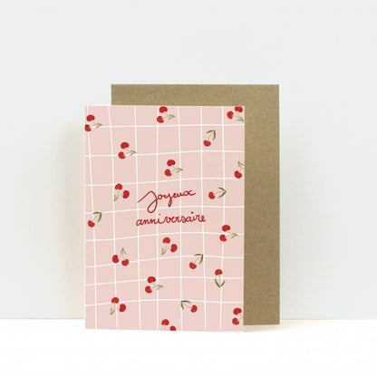 MY LOVELY THING - Double carte joyeux anniversaire – Belle de Mai - Lili Margaret