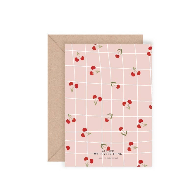 MY LOVELY THING - Double carte joyeux anniversaire – Belle de Mai - Lili Margaret