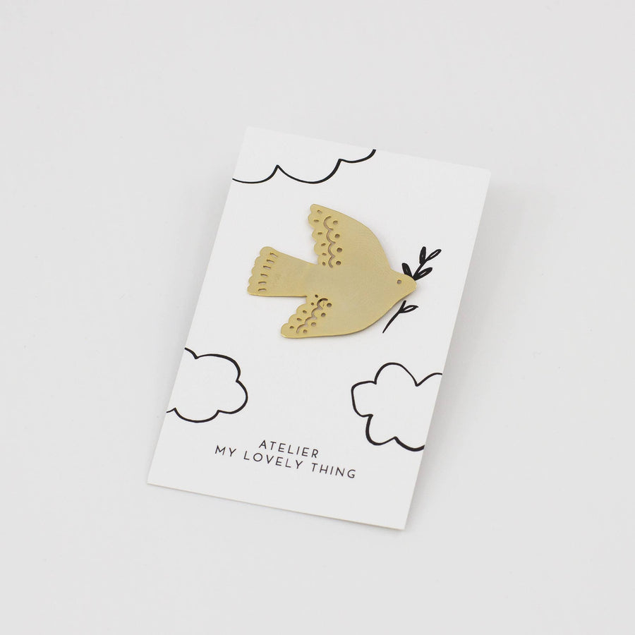 Pin's en laiton Dove