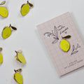 Pin’s citron émaillé Un Zeste d’Amour avec sa carte - My Lovely Thing
