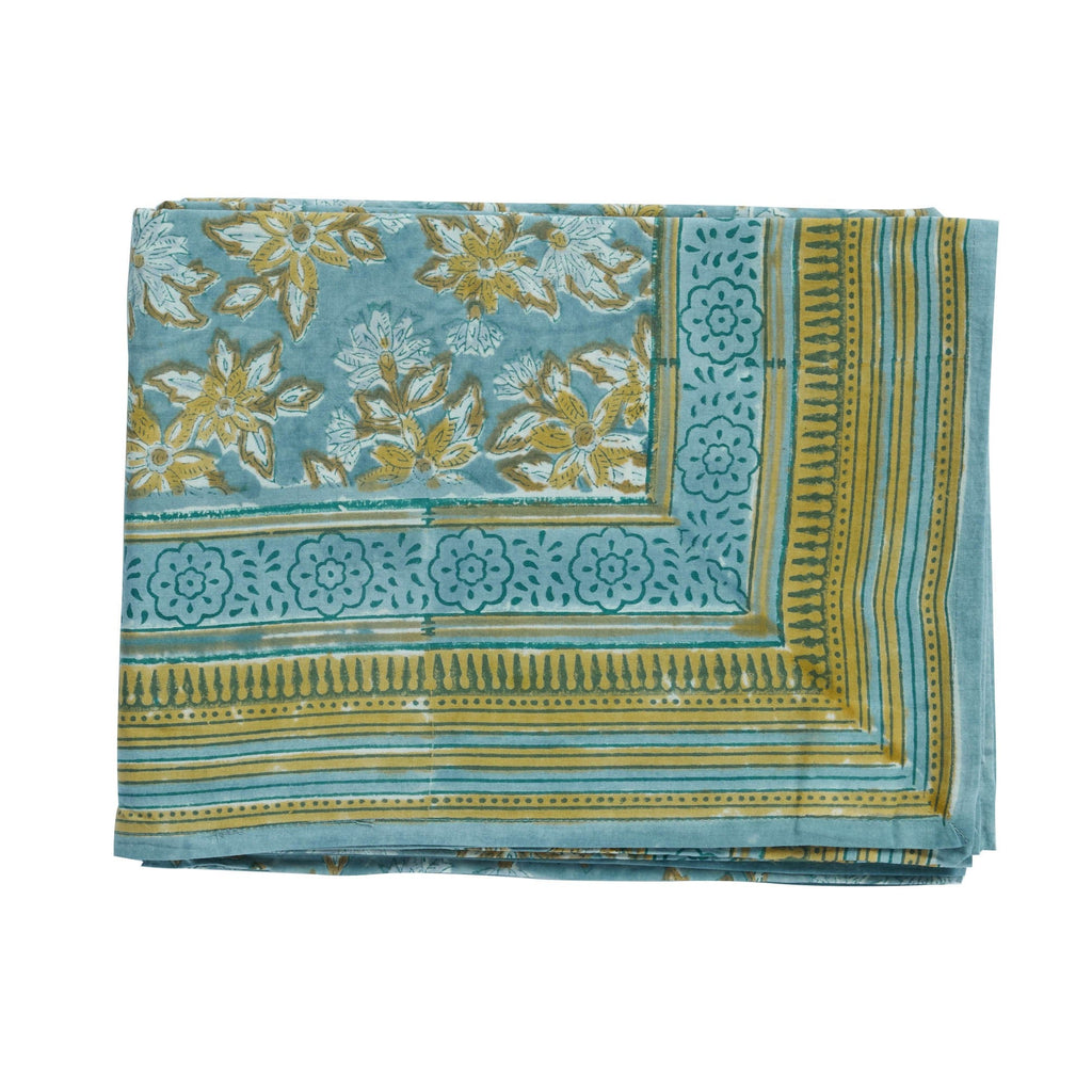 Nappe coton arya jade - Bonheur du Jour Paris