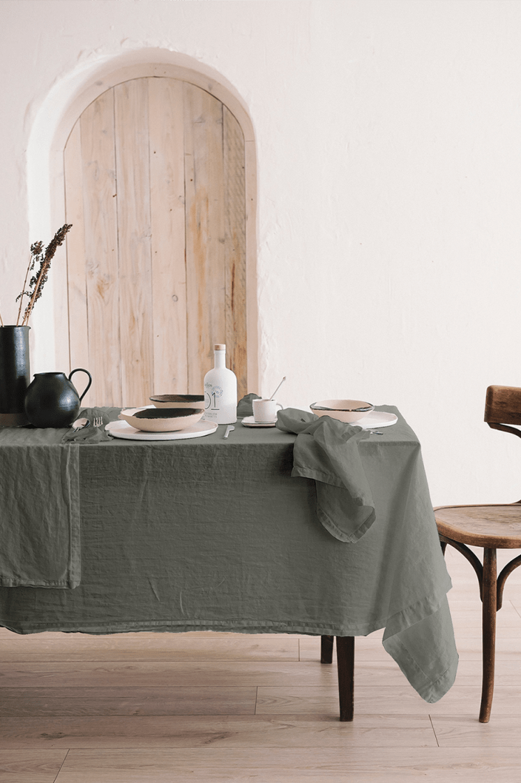 Nappe en chanvre et coton biologique cendre - Nydel - Lili Margaret