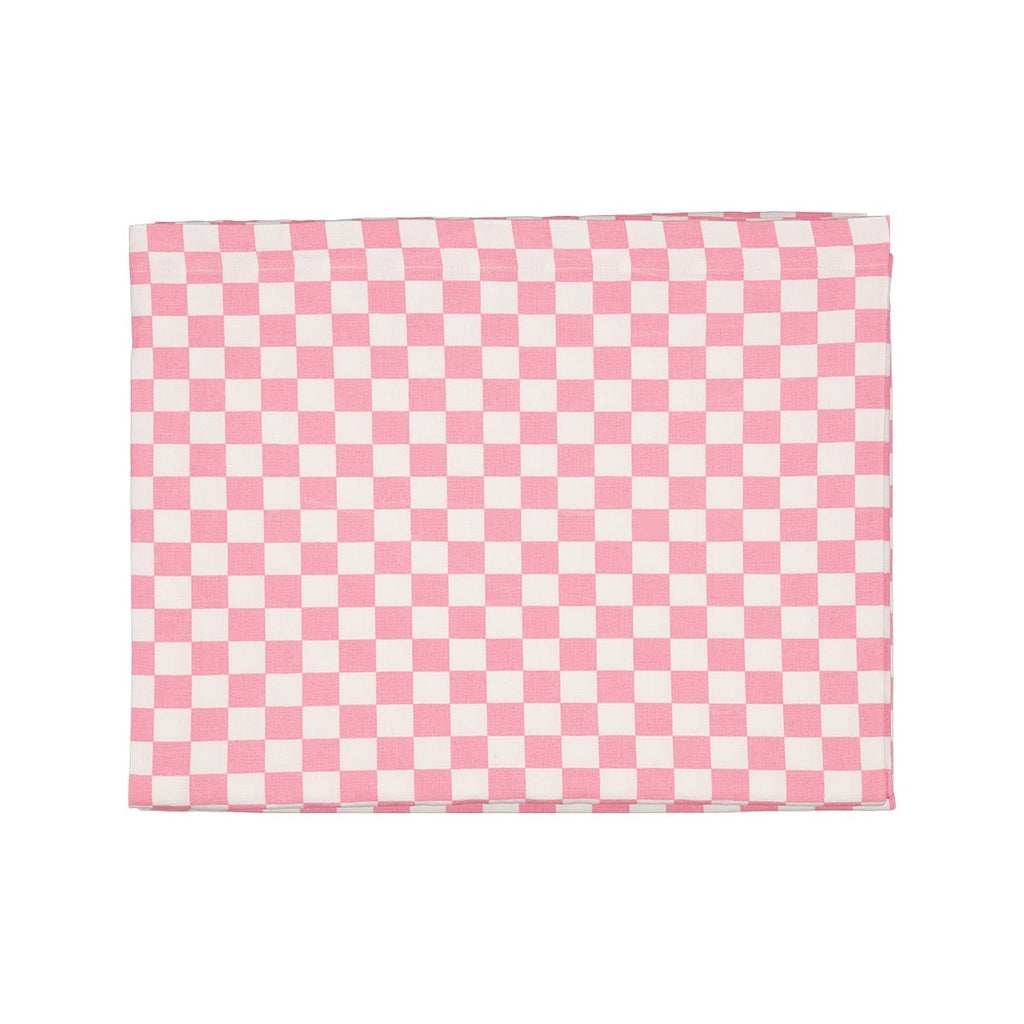 Nappe tissu damier rose - Rose in April