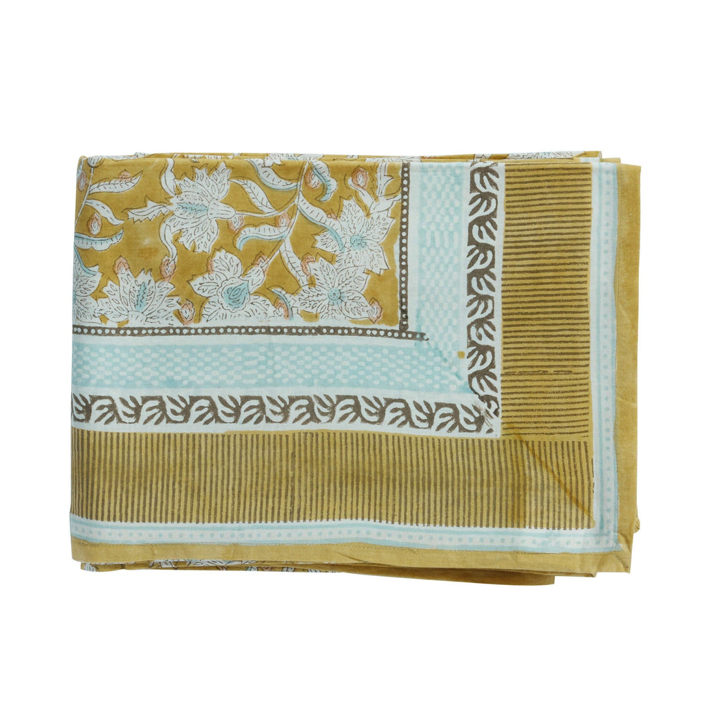 Nappe tissu lotus absynthe - Bonheur du Jour Paris