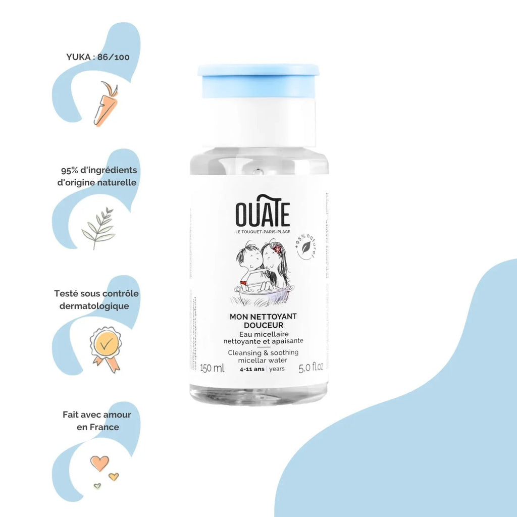 Nettoyant douceur visage pour enfant - ouate paris