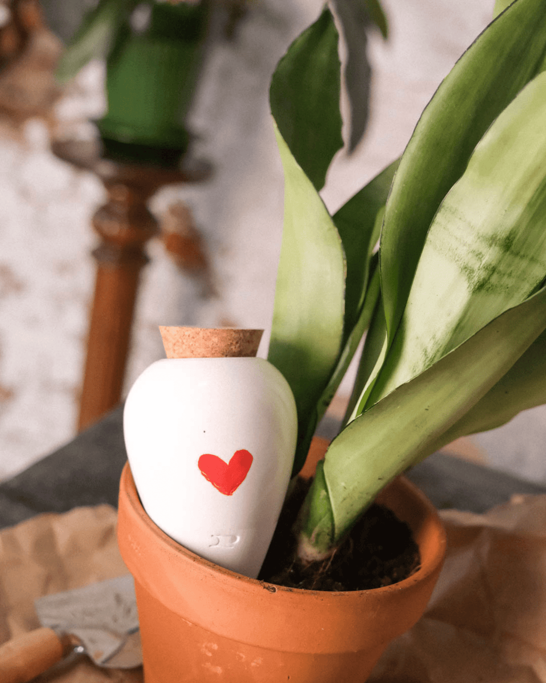 Oya terre cuite cœur - Pepin - Lili Margaret