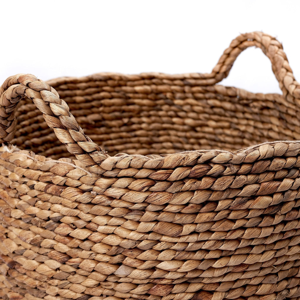 Panier à linge en jacinthe d'eau - soeji