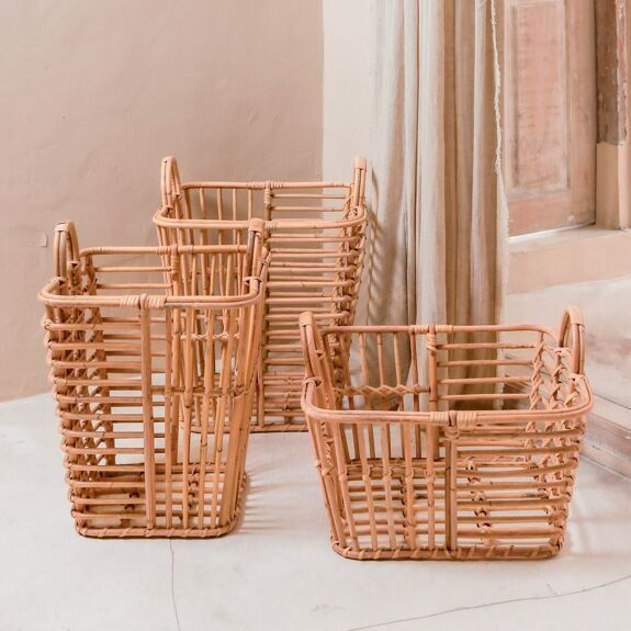 Panier en rotin décoratif kupang (3 tailles) - soeji