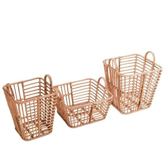 Panier en rotin décoratif kupang (3 tailles) - soeji