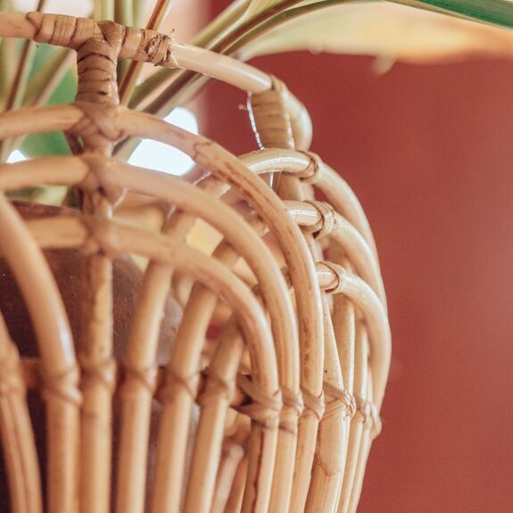 Panier rond rahina en rotin (3 tailles) - soeji