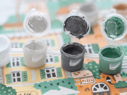 Peinture au numéro Paris - La petite épicerie - Lili Margaret