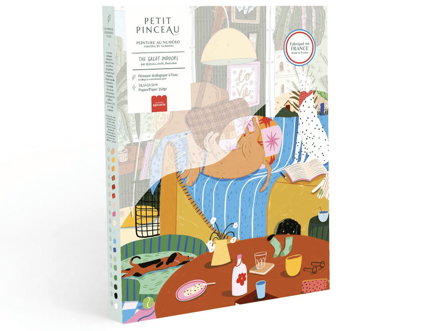 Peinture par numéro adulte « Great Indoors » - Kit complet