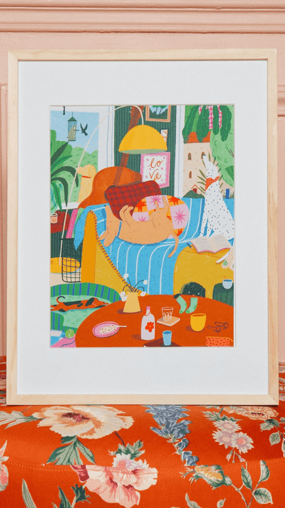 Peinture par numéro adulte « Great Indoors » - Kit complet La petite épicerie - Lili Margaret