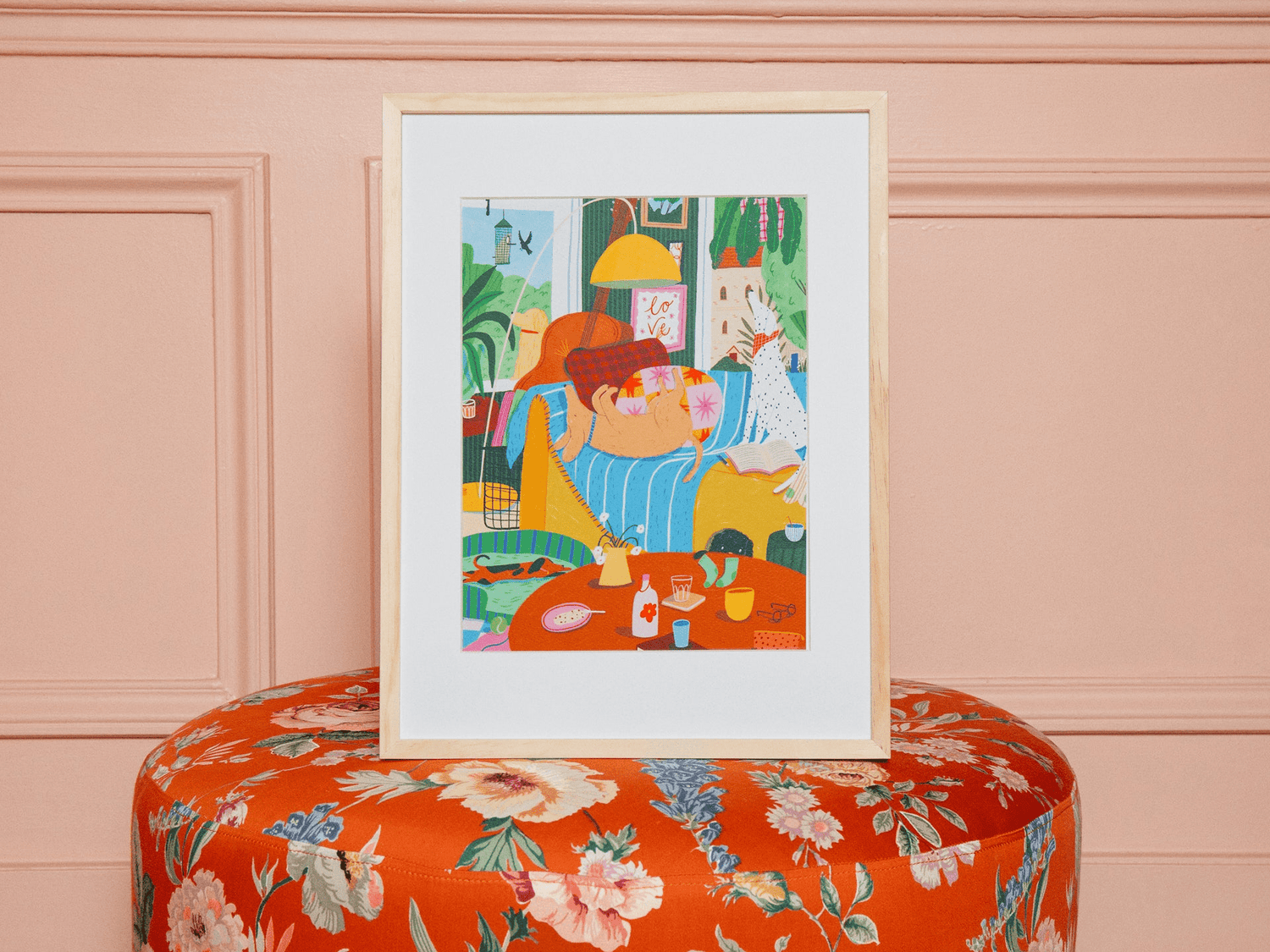 Peinture par numéro adulte « Great Indoors » - Kit complet La petite épicerie - Lili Margaret