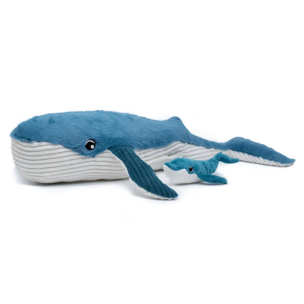Peluche baleine maman et son bébé - les déglingos