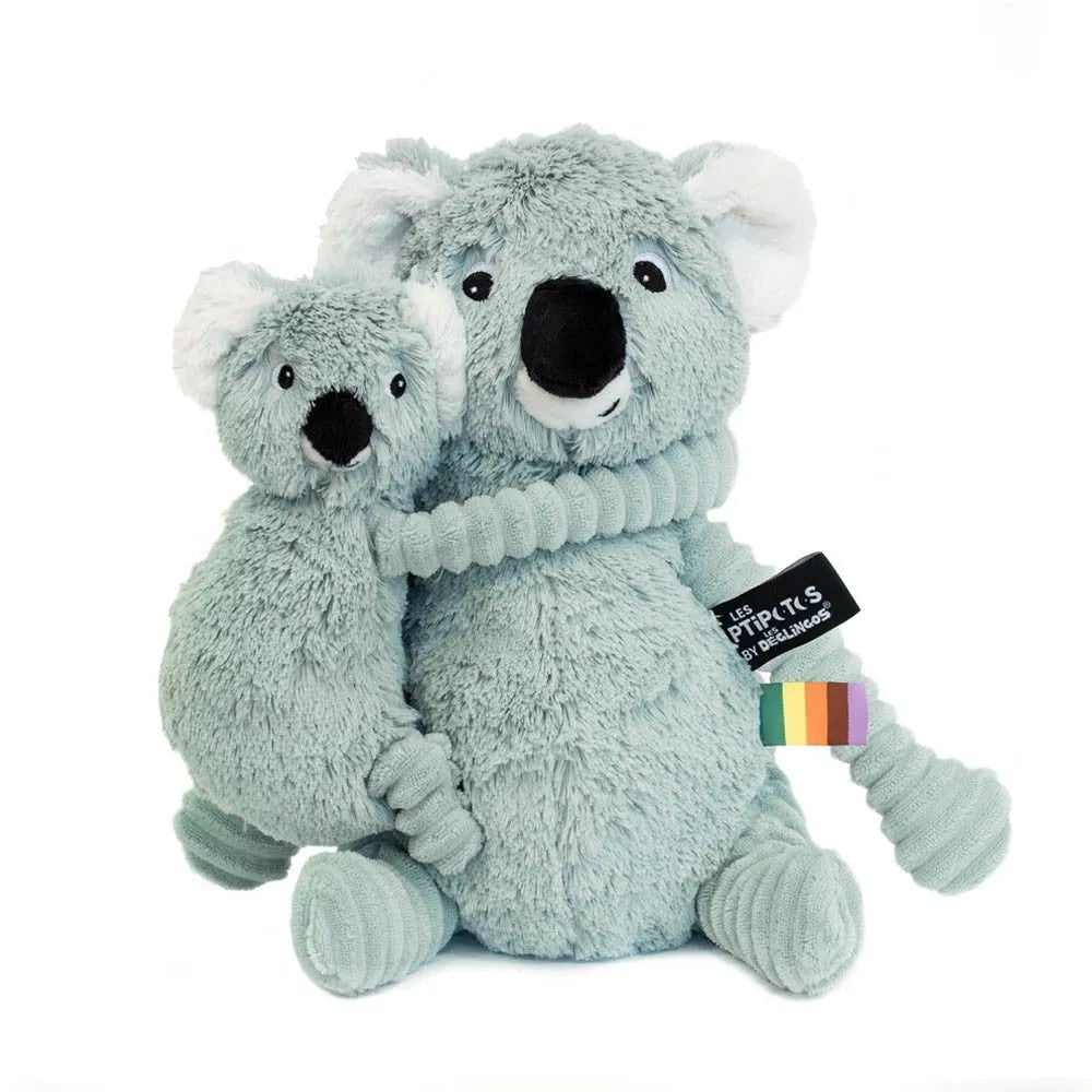 Peluche koala maman et son bébé - les déglingos