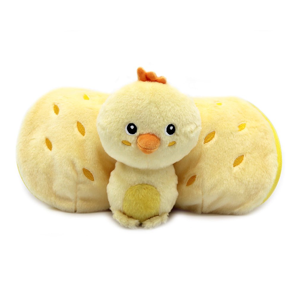 Peluche le poussin/ananas - Les déglingos
