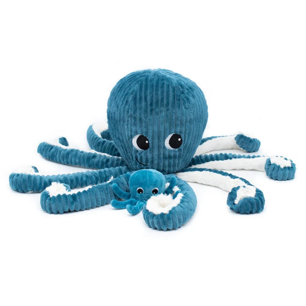 Peluche pieuvre maman et son bébé - les déglingos