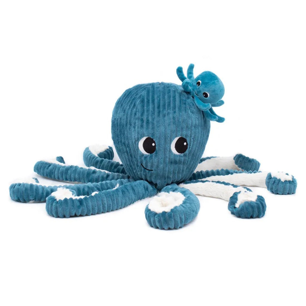 Peluche pieuvre maman et son bébé - les déglingos