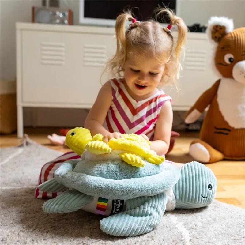 Peluche tortue géante sauvenou - les déglingos