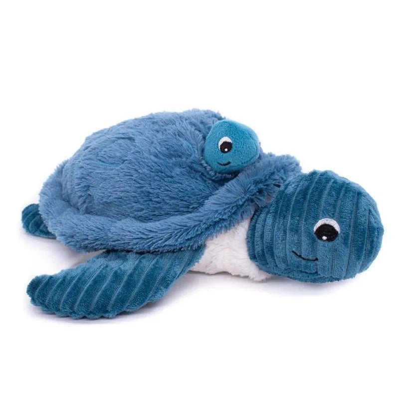 Peluche tortue sauvenou maman et son bébé - les déglingos