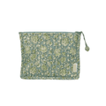Petite pochette arushi blue green - bonheur du jour