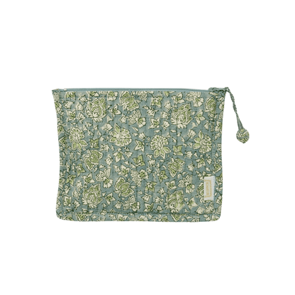 Petite pochette arushi blue green - Bonheur du Jour - Lili Margaret