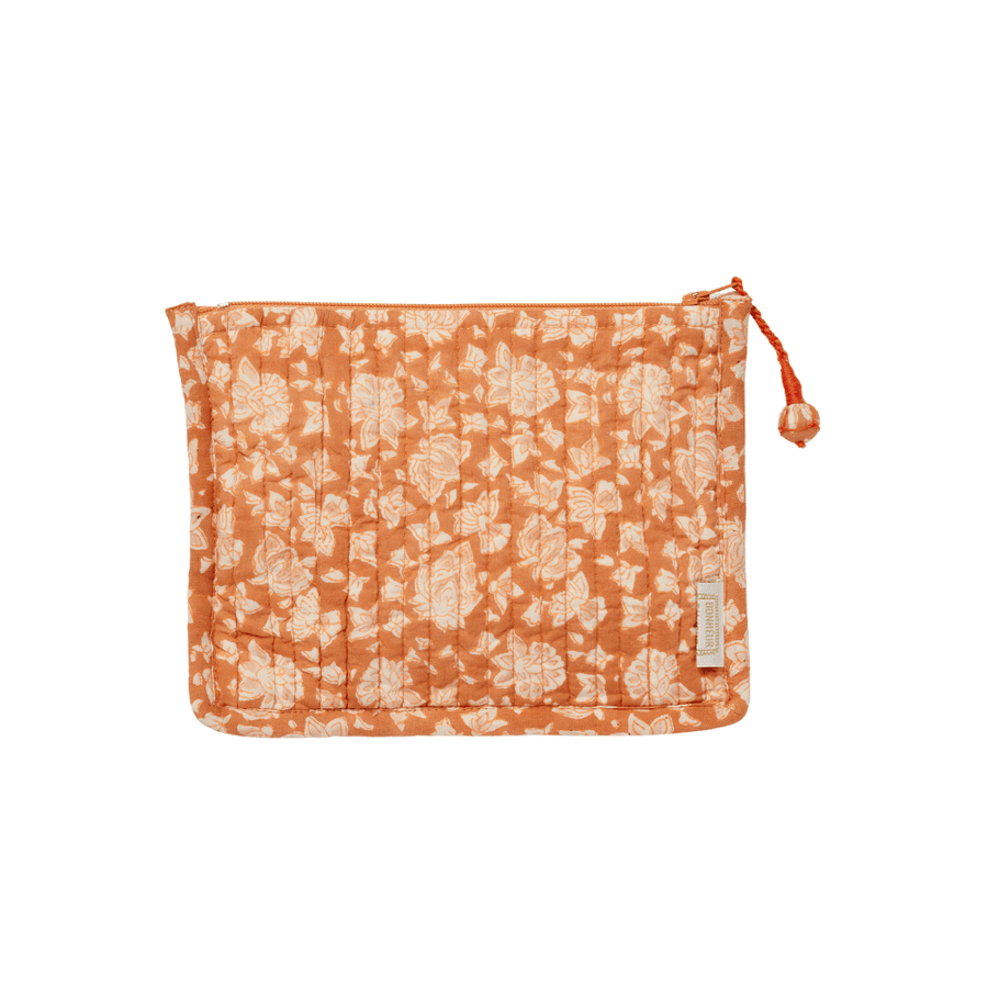 Petite pochette arushi pumpkin en coton
