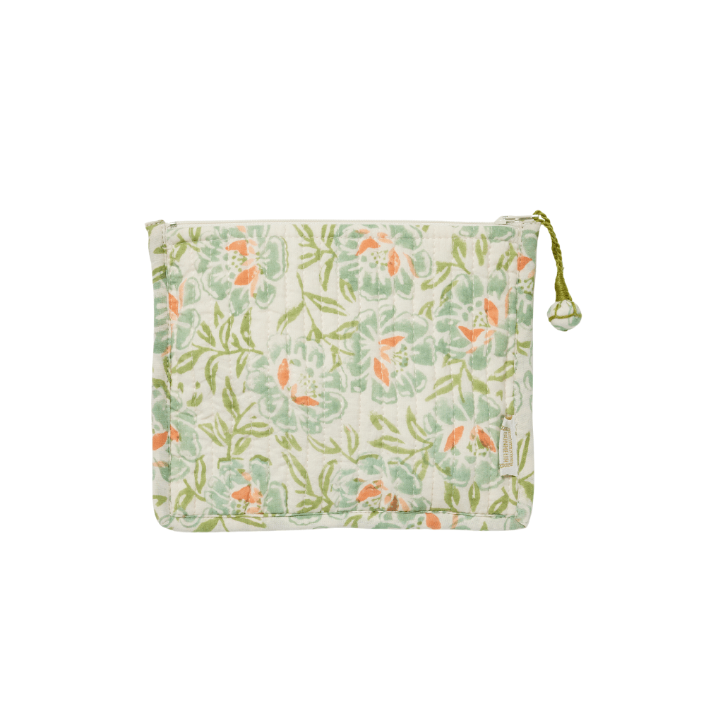 Petite pochette petunia bleu - Bonheur du Jour - Lili Margaret