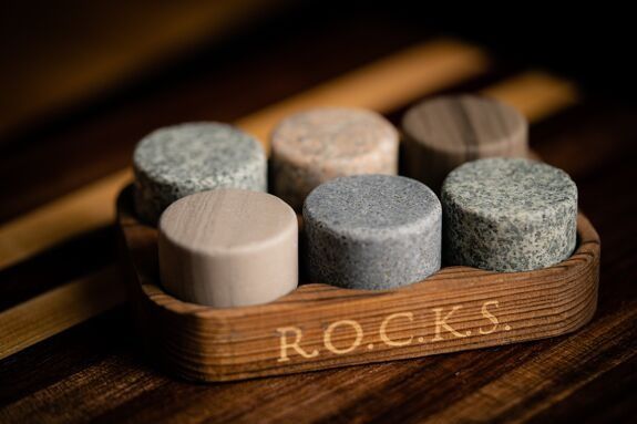 Pierres à whisky - rocks whiskey chilling stones