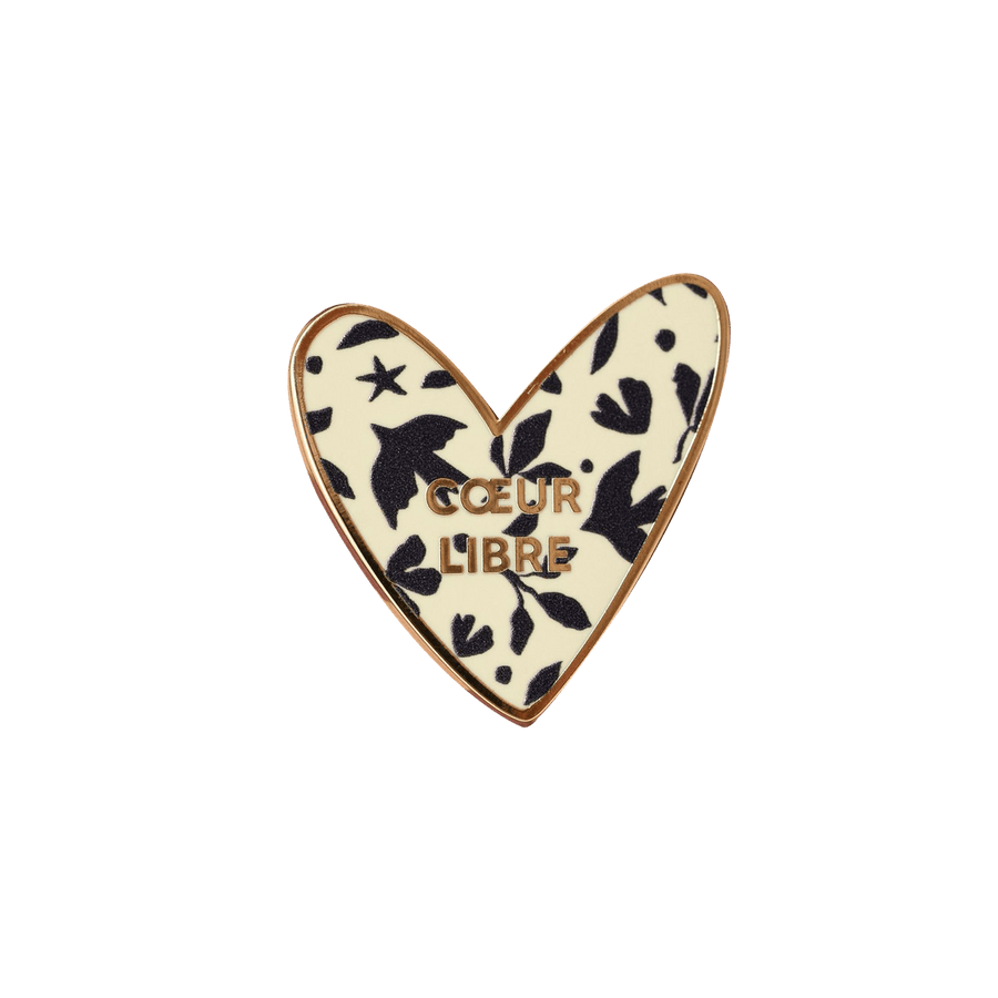 Pin's Coeur "Libre"