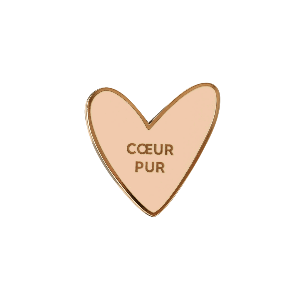 Pin's cœur pur
