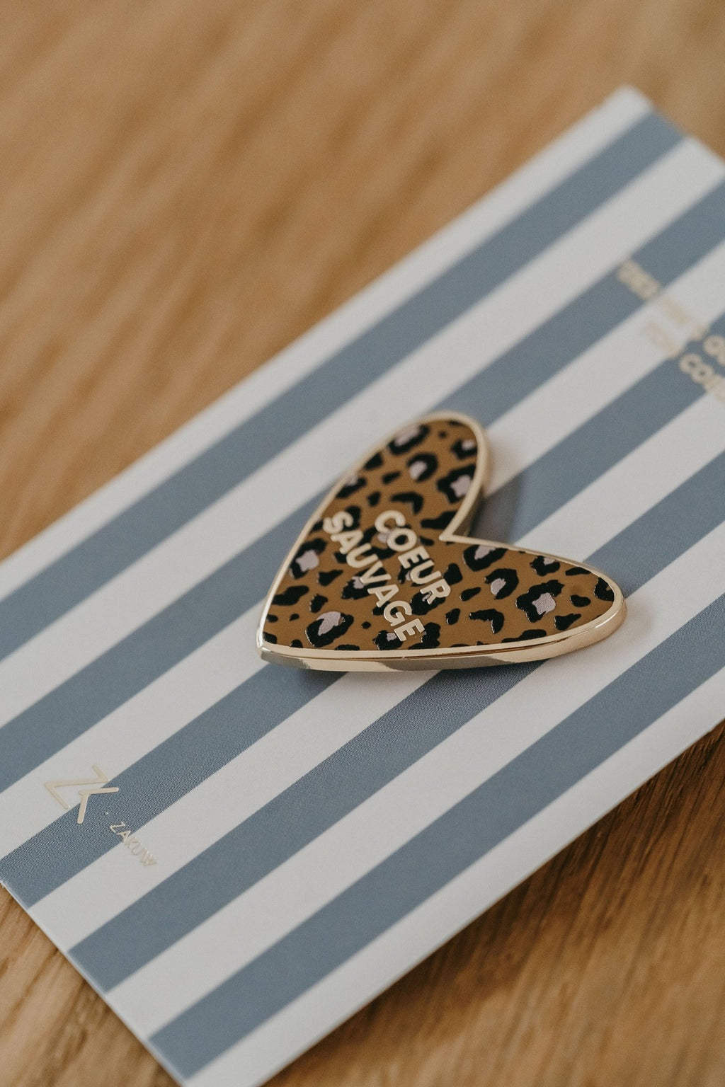 Pin's Coeur "Sauvage" - Zakuw