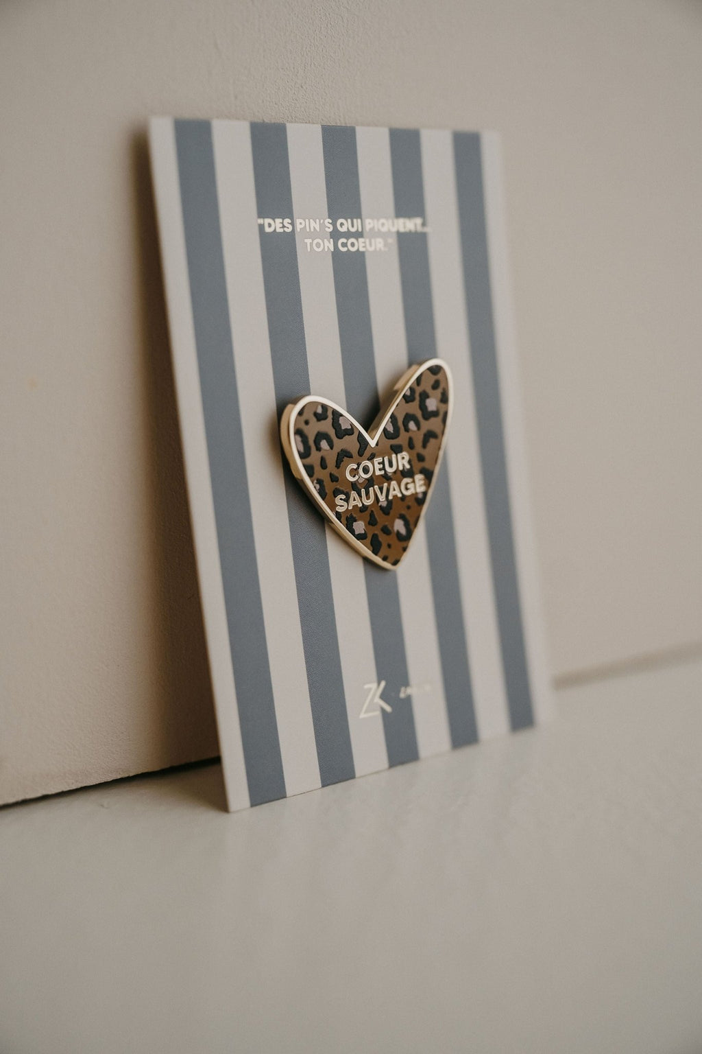 Pin's Coeur "Sauvage" - Zakuw