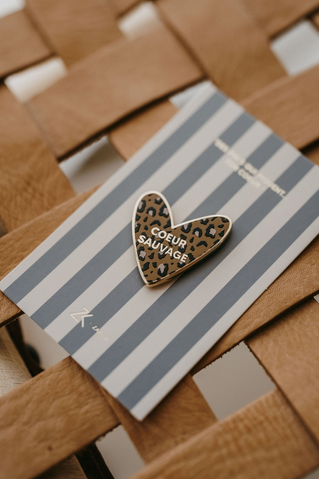 Pin's Coeur "Sauvage" - Zakuw