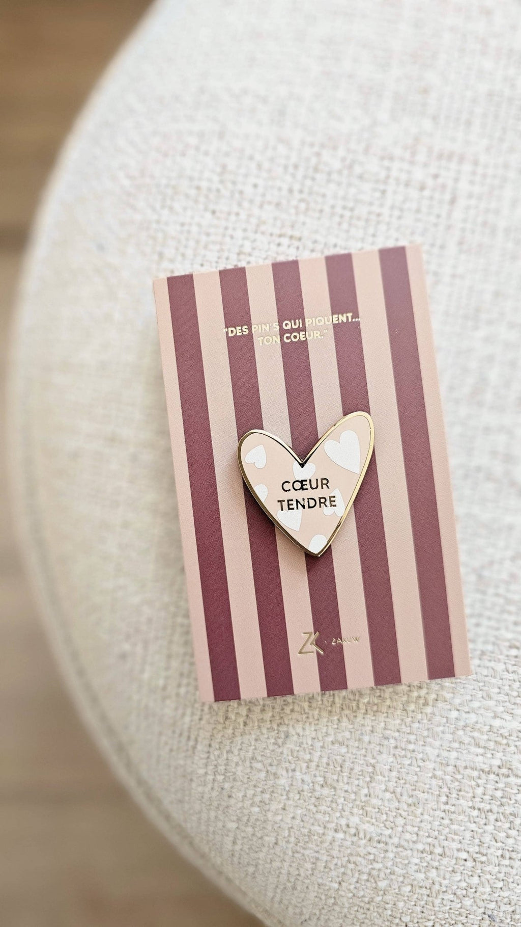 Pin's Cœur Tendre