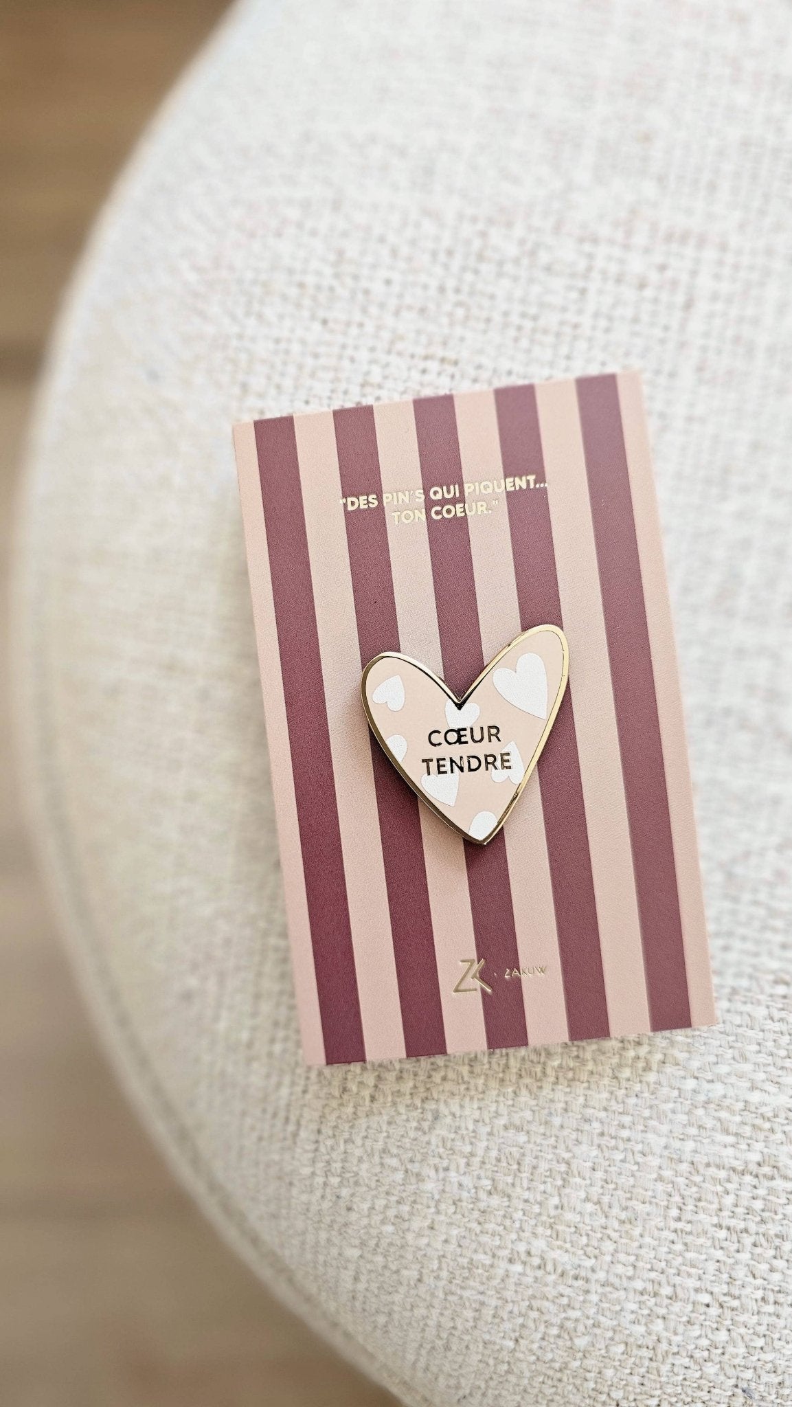 Pin's Cœur Tendre
