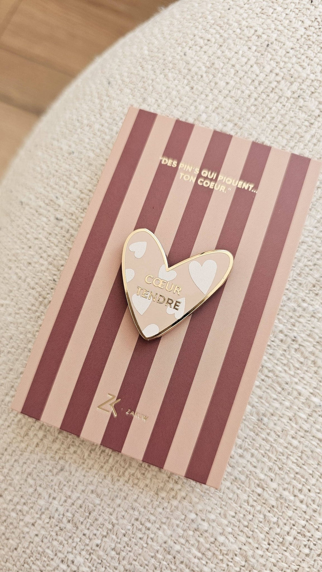 Pin's Cœur Tendre