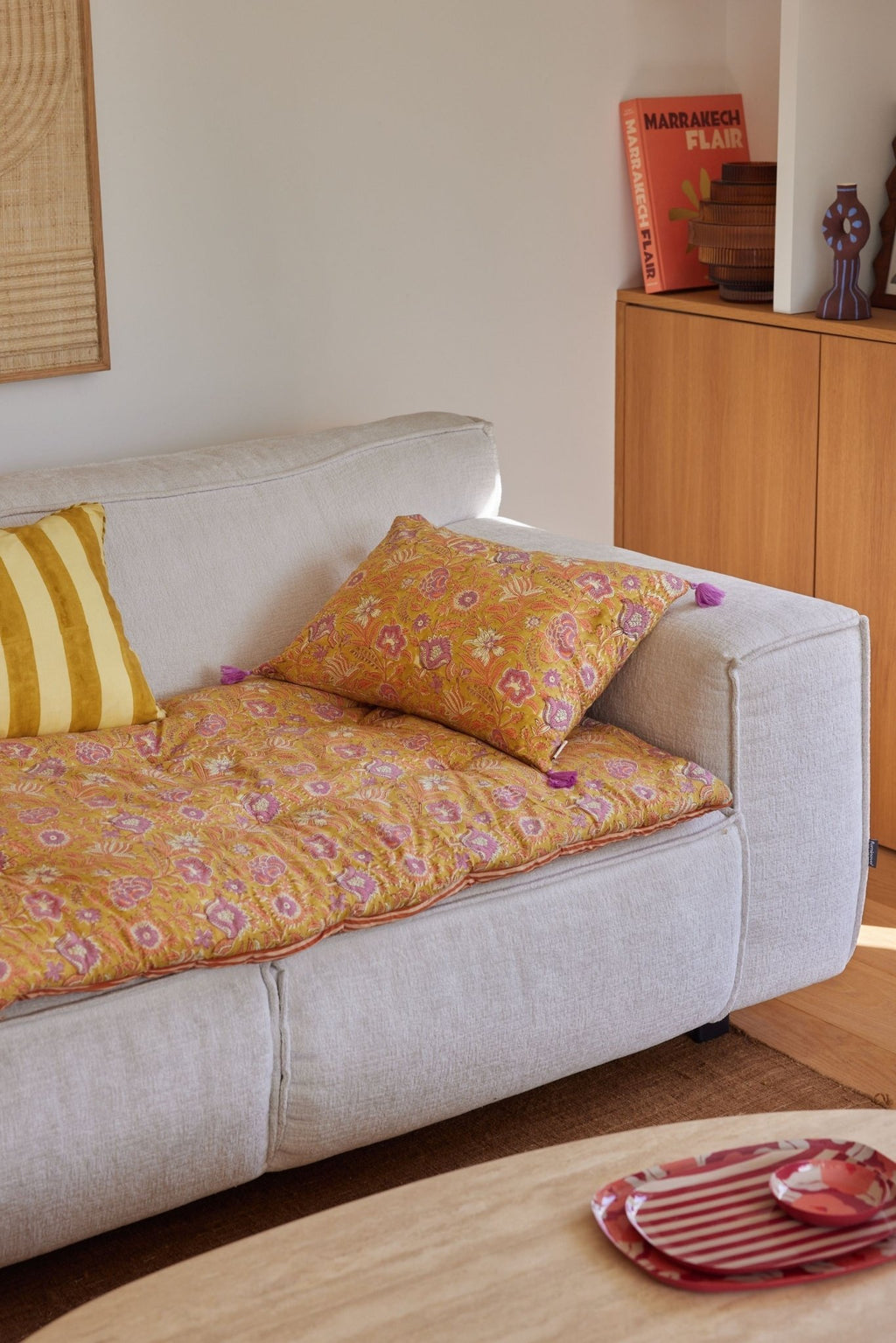 Plaid matelassé Nerhu Kiwi