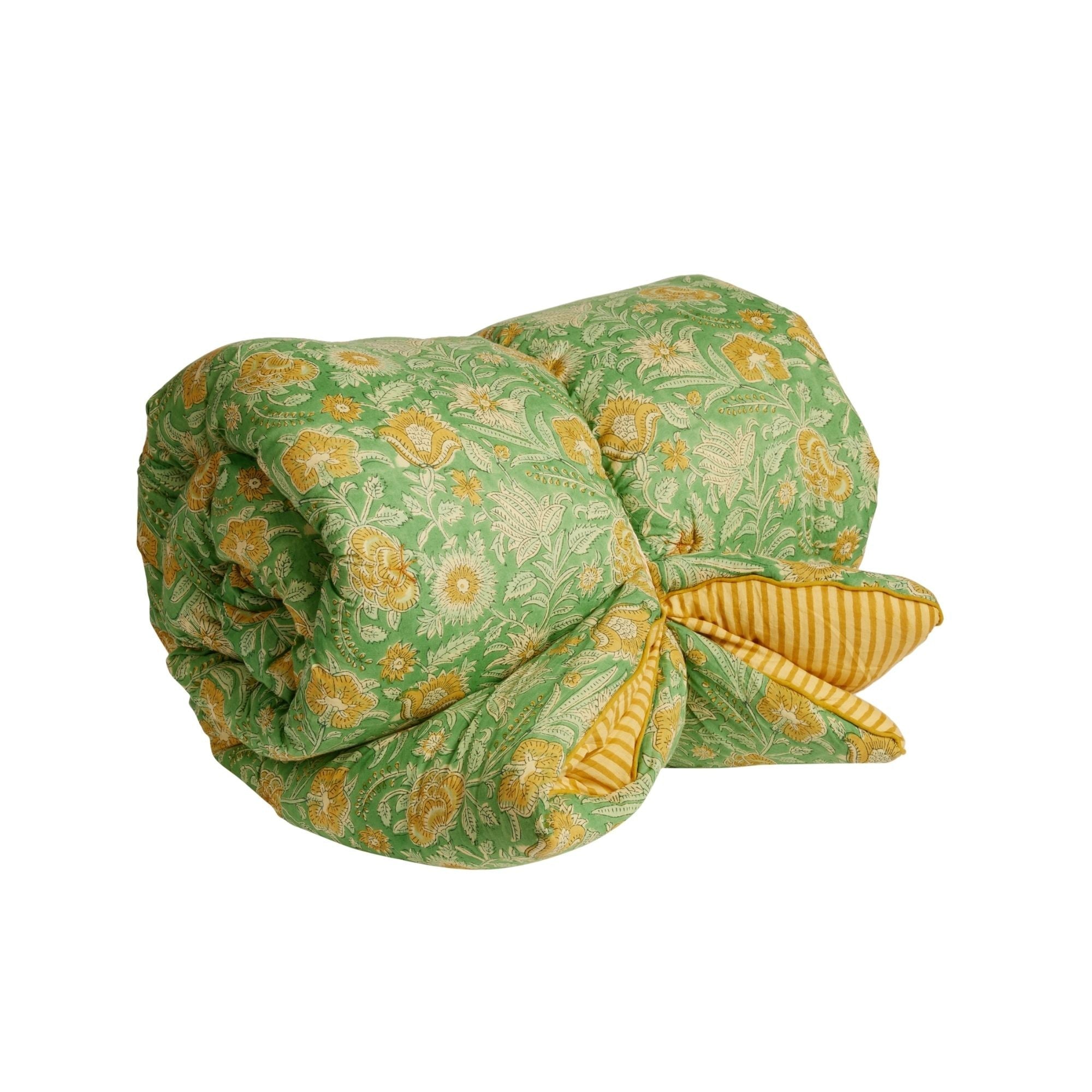 Plaid matelassé Nerhu Vert