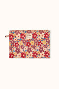 Pochette matelassée coton fleuri Sana Janie Brown