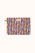 Pochette matelassée Sana Sébastien Orange
