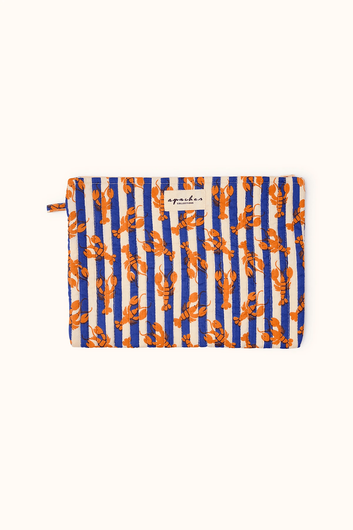 Pochette matelassée Sana Sébastien Orange
