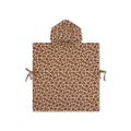 Poncho de plage enfant marron Wild Flower