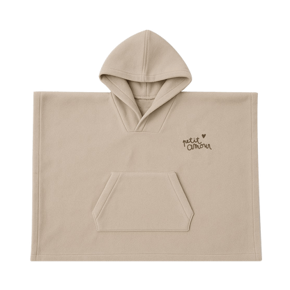 Poncho hiver enfant beige - zakuw - Lili Margaret