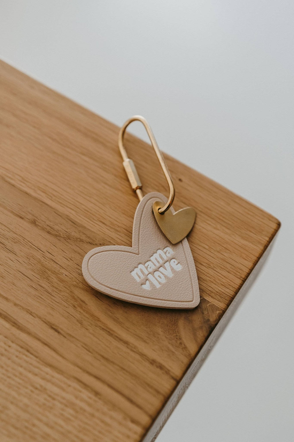 Porte - clé cœur Mama love