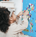 Poster carte du monde enfant - les mini mondes